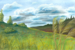 Pastel landscape